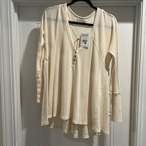 NWT Free People Long Sleeve Flowy Top Size Small